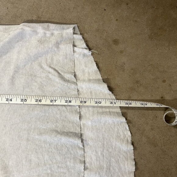 Manuel Marte Elongated Scoop Hem Light Gray 100% Cotton Fashion T Shirt Size L - Picture 9 of 12